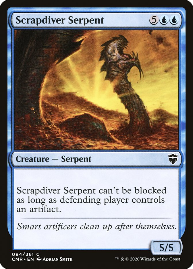 Scrapdiver Serpent [Commander Legends] | Impulse Games and Hobbies