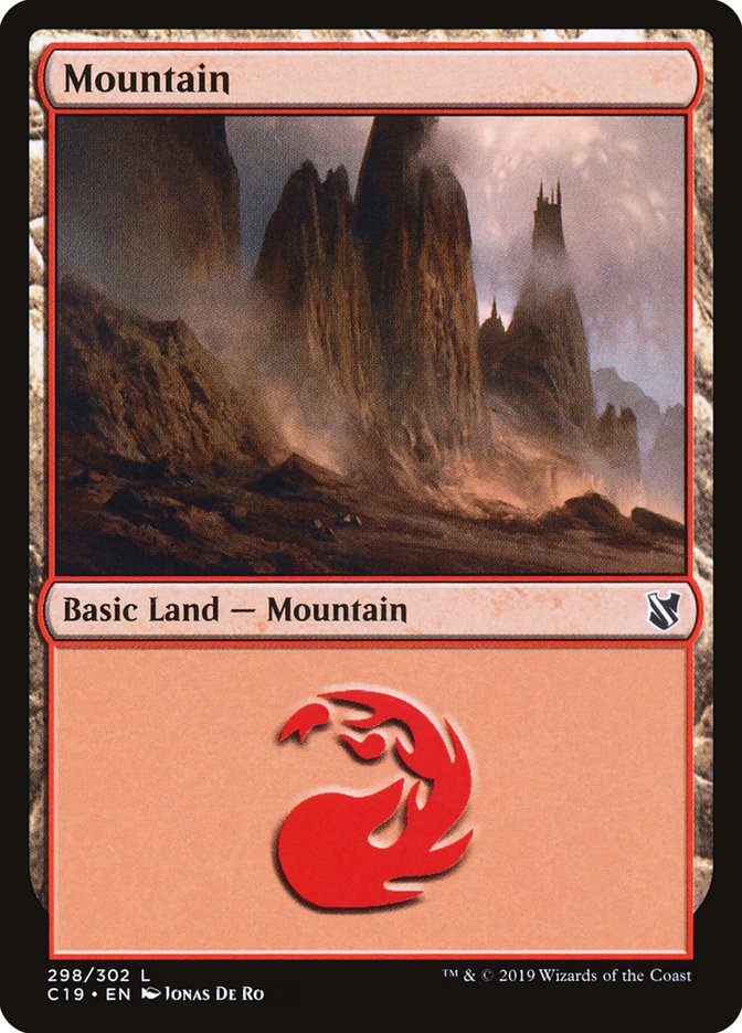 Mountain (298) [Commander 2019] | Impulse Games and Hobbies