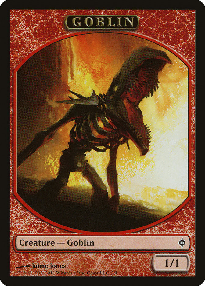 Goblin Token [New Phyrexia Tokens] | Impulse Games and Hobbies