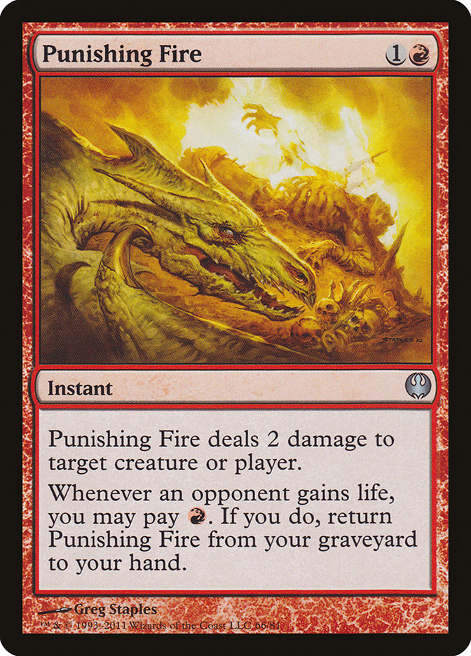 Punishing Fire [Duel Decks: Knights vs. Dragons] | Impulse Games and Hobbies