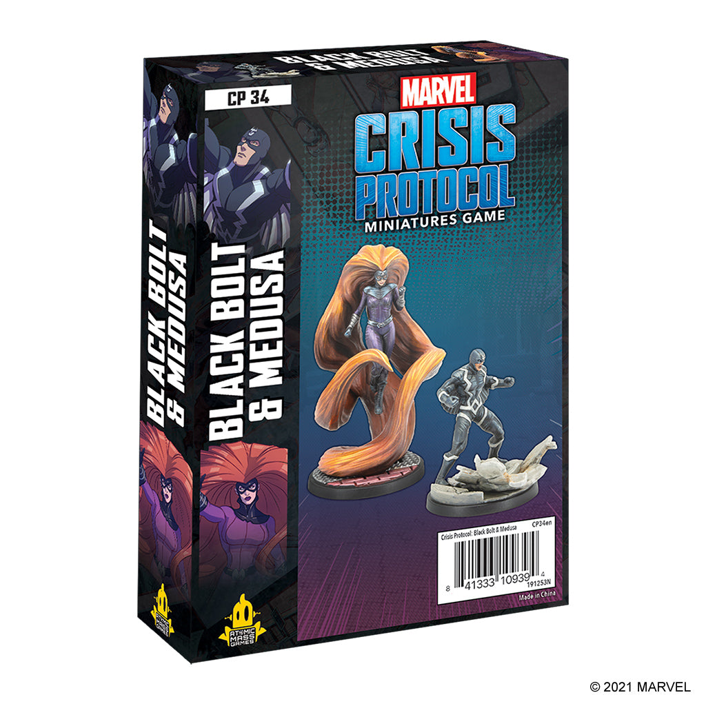 Marvel Crisis Protocol: Black Bolt & Medusa | Impulse Games and Hobbies