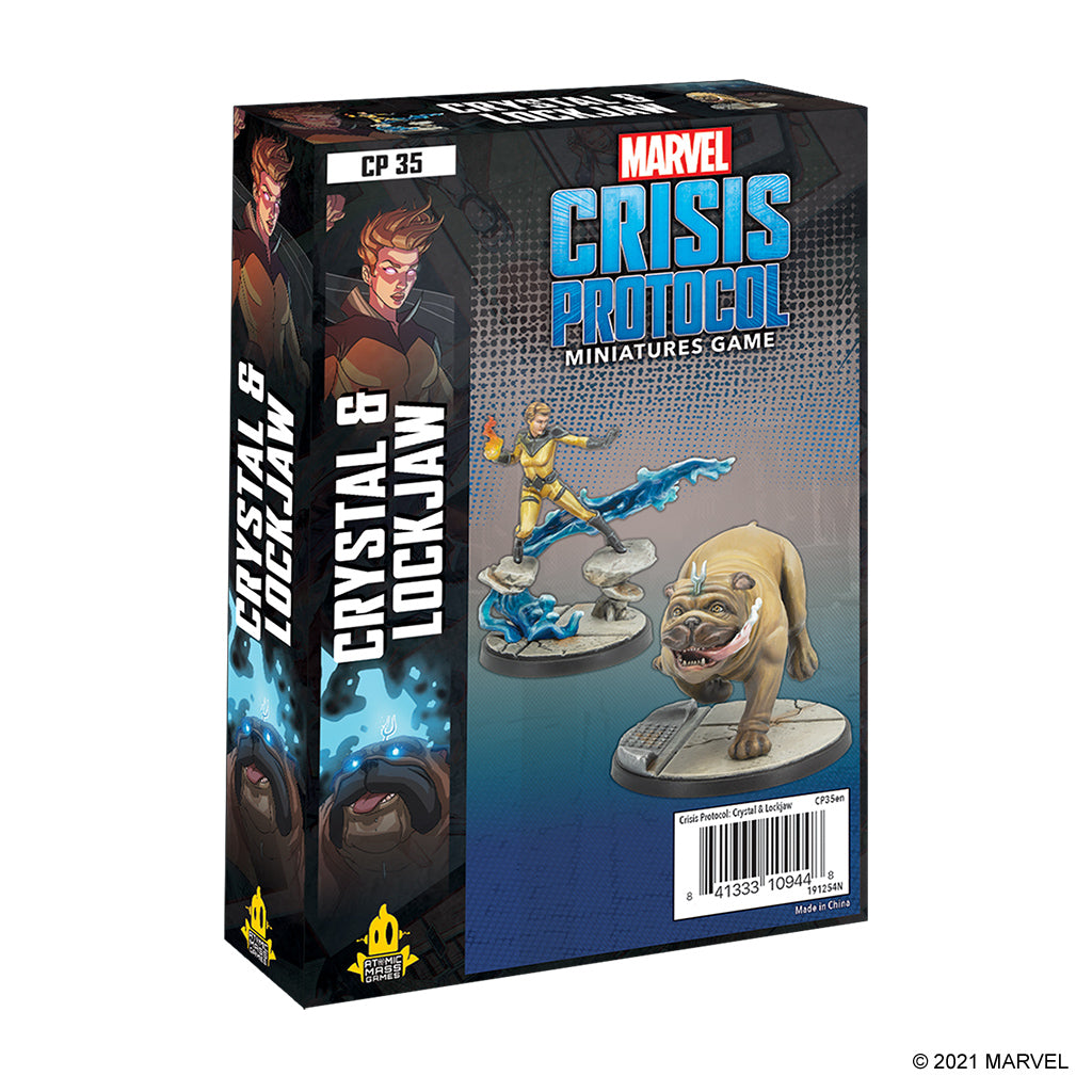 Marvel Crisis Protocol: Crystal & Lockjaw | Impulse Games and Hobbies