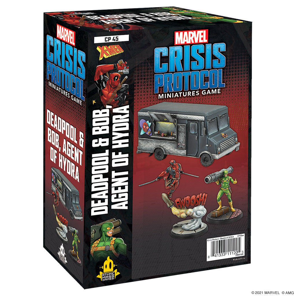 Marvel Crisis Protocol: Deadpool & Bob & Taco Truck | Impulse Games and Hobbies