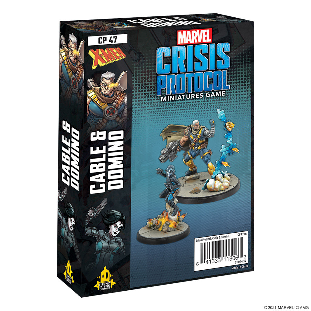 Marvel Crisis Protocol: Domino & Cable | Impulse Games and Hobbies