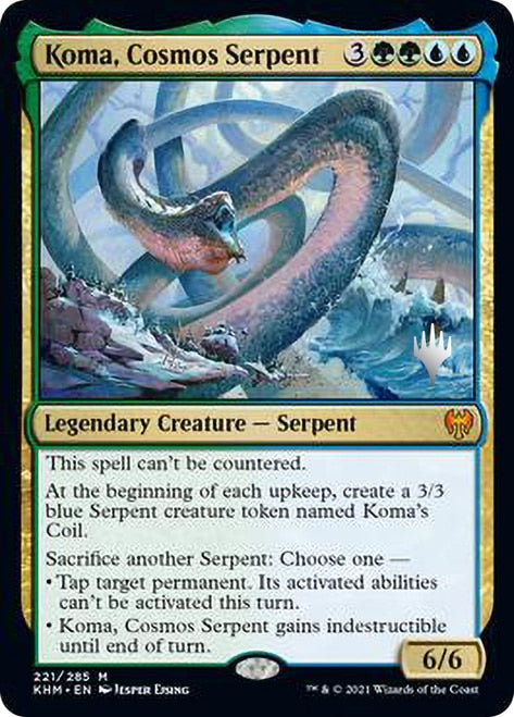 Koma, Cosmos Serpent [Kaldheim Promo Pack] | Impulse Games and Hobbies