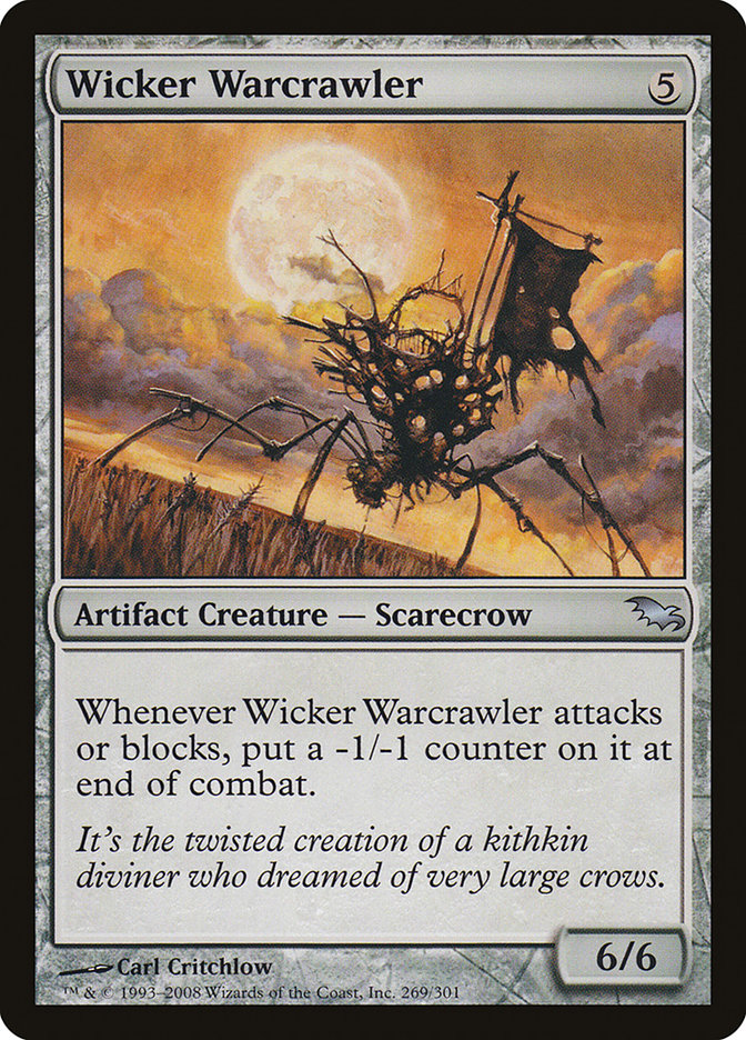 Wicker Warcrawler [Shadowmoor] | Impulse Games and Hobbies