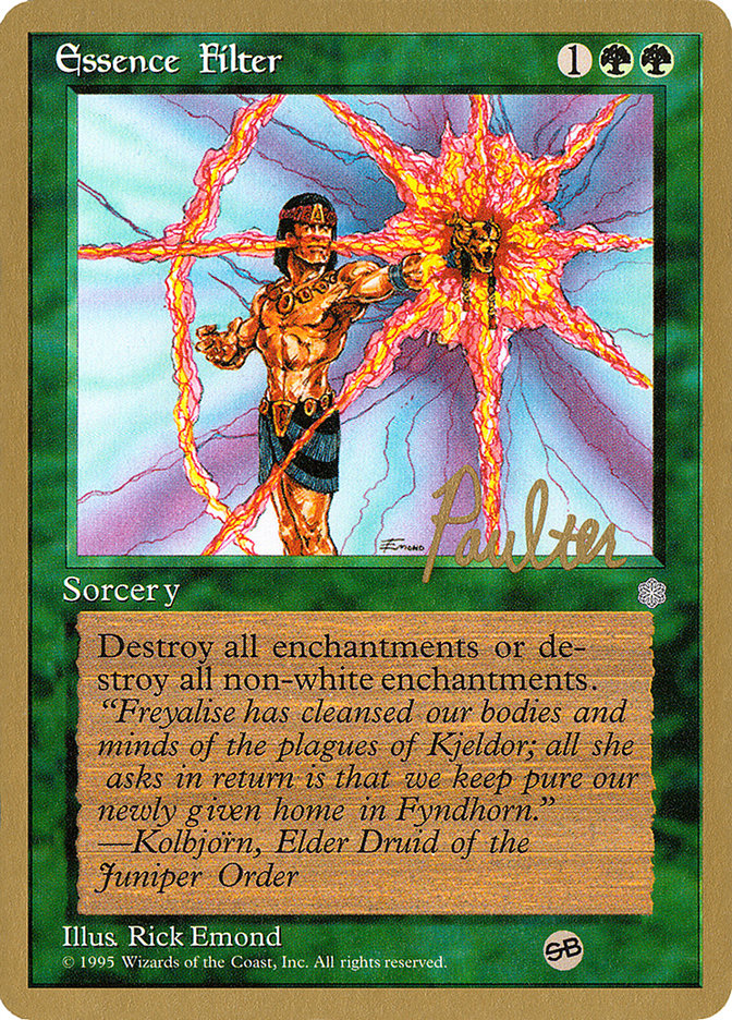 Essence Filter (Preston Poulter) (SB) [Pro Tour Collector Set] | Impulse Games and Hobbies