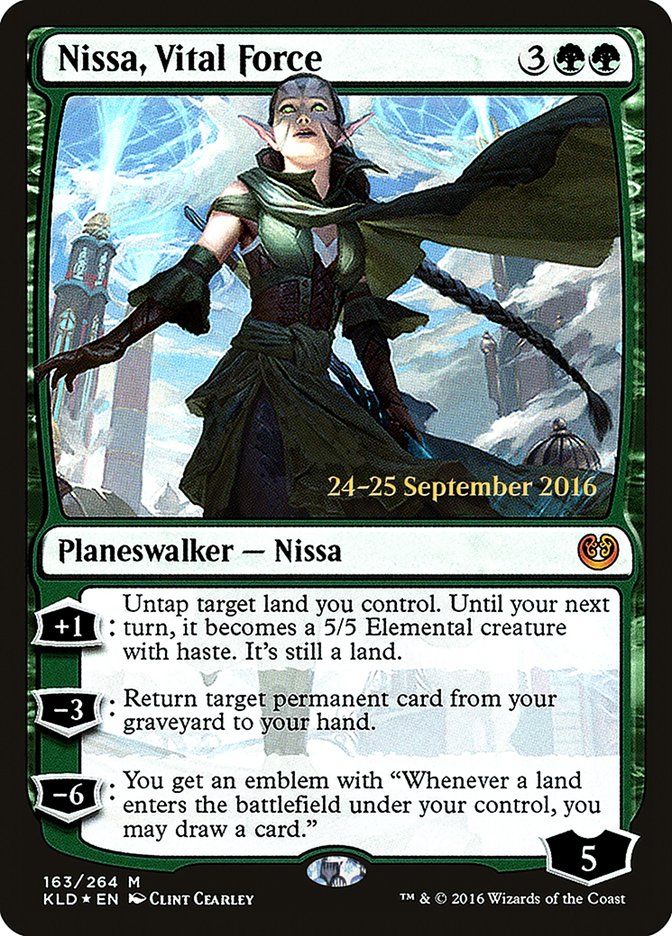 Nissa, Vital Force [Kaladesh Prerelease Promos] | Impulse Games and Hobbies