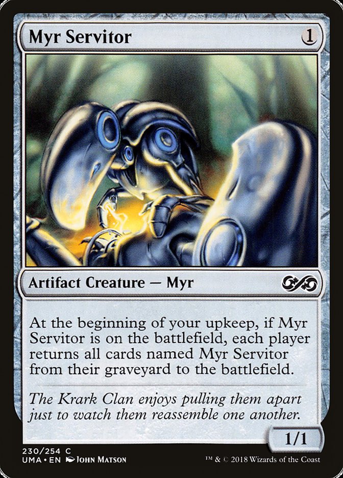 Myr Servitor [Ultimate Masters] | Impulse Games and Hobbies