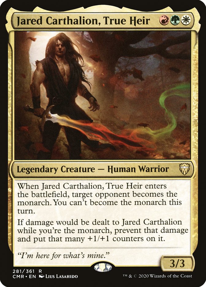 Jared Carthalion, True Heir [Commander Legends] | Impulse Games and Hobbies
