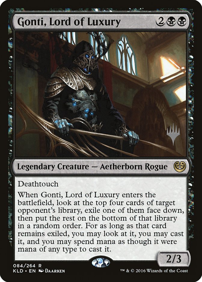 Gonti, Lord of Luxury (Promo Pack) [Kaladesh Promos] | Impulse Games and Hobbies