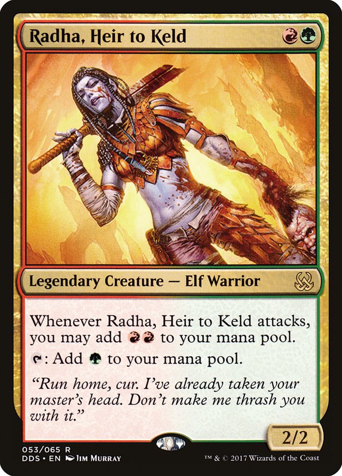 Radha, Heir to Keld [Duel Decks: Mind vs. Might] | Impulse Games and Hobbies