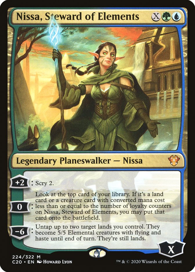 Nissa, Steward of Elements [Commander 2020] | Impulse Games and Hobbies