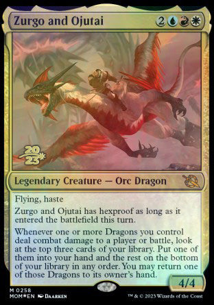 Zurgo and Ojutai [March of the Machine Prerelease Promos] | Impulse Games and Hobbies