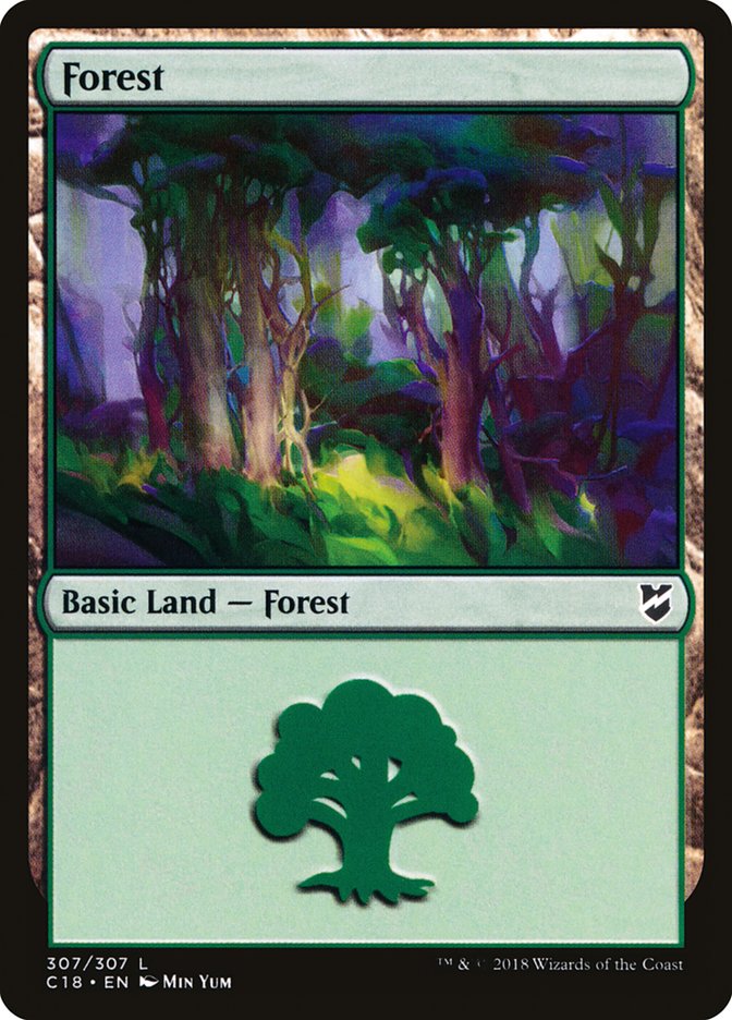 Forest (307) [Commander 2018] | Impulse Games and Hobbies