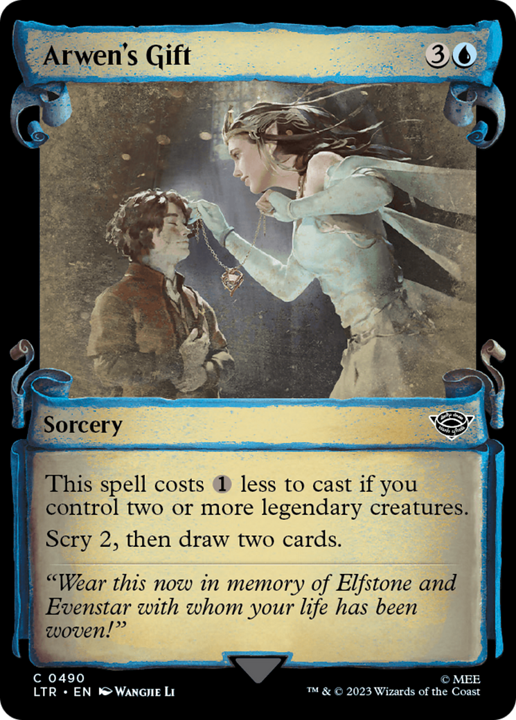 Arwen's Gift [The Lord of the Rings: Tales of Middle-Earth Showcase Scrolls] | Impulse Games and Hobbies