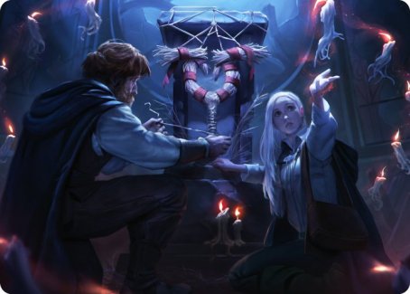 Faithful Mending Art Card [Innistrad: Midnight Hunt Art Series] | Impulse Games and Hobbies