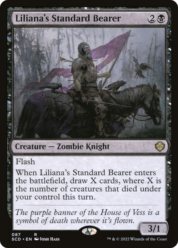 Liliana's Standard Bearer [Starter Commander Decks] | Impulse Games and Hobbies