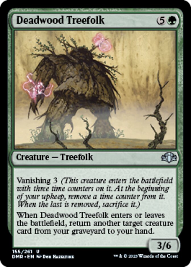 Deadwood Treefolk [Dominaria Remastered] | Impulse Games and Hobbies