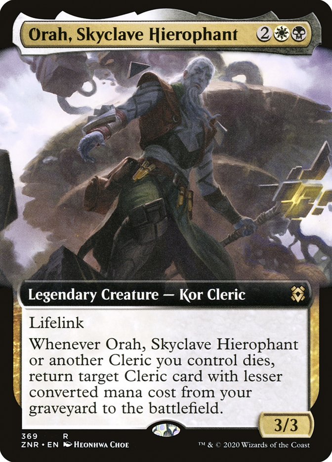 Orah, Skyclave Hierophant (Extended) [Zendikar Rising] | Impulse Games and Hobbies