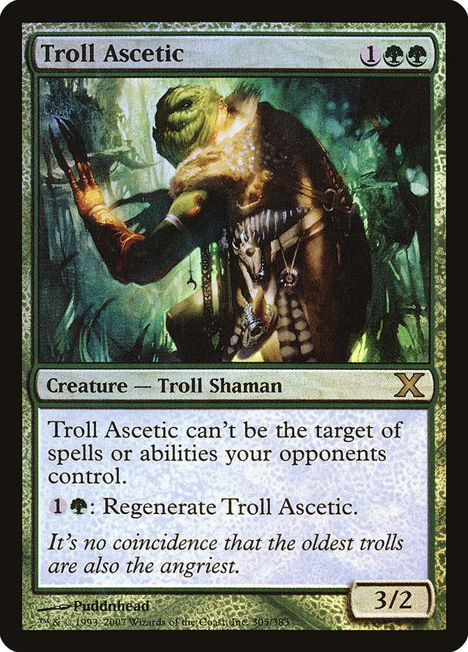 Troll Ascetic (Premium Foil) [Tenth Edition] | Impulse Games and Hobbies