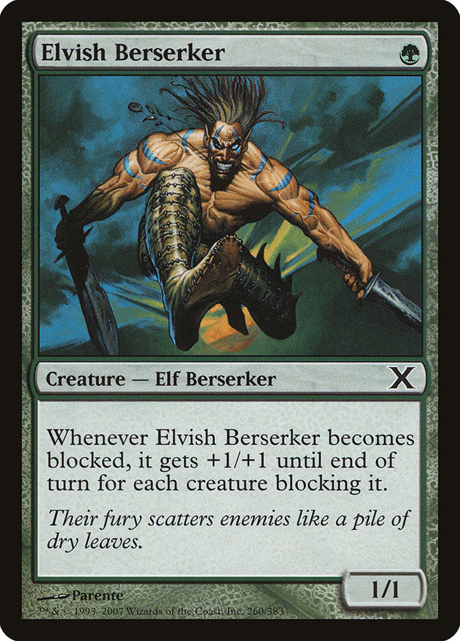 Elvish Berserker [Tenth Edition] | Impulse Games and Hobbies