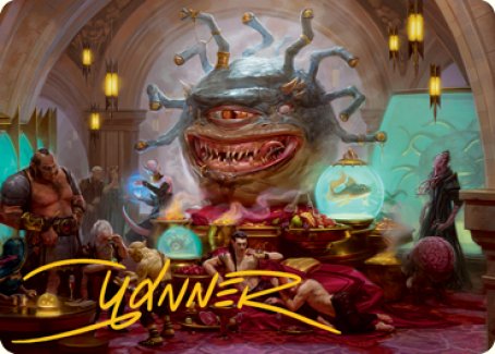 Xanathar, Guild Kingpin Art Card (Gold-Stamped Signature) [Dungeons & Dragons: Adventures in the Forgotten Realms Art Series] | Impulse Games and Hobbies