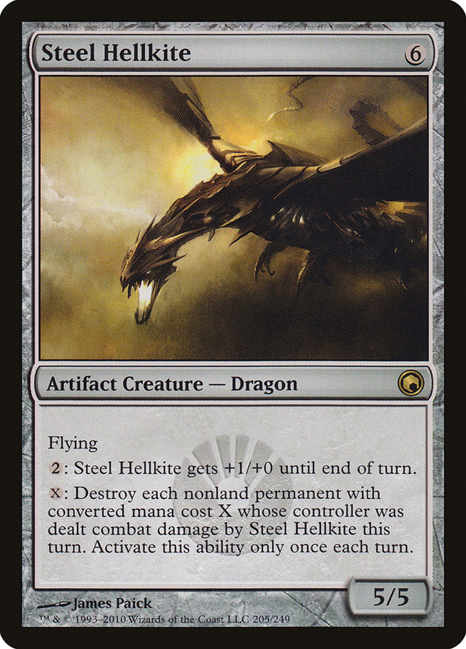 Steel Hellkite [Scars of Mirrodin] | Impulse Games and Hobbies