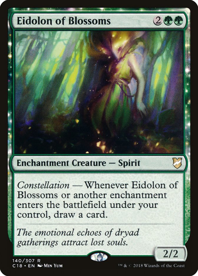 Eidolon of Blossoms [Commander 2018] | Impulse Games and Hobbies