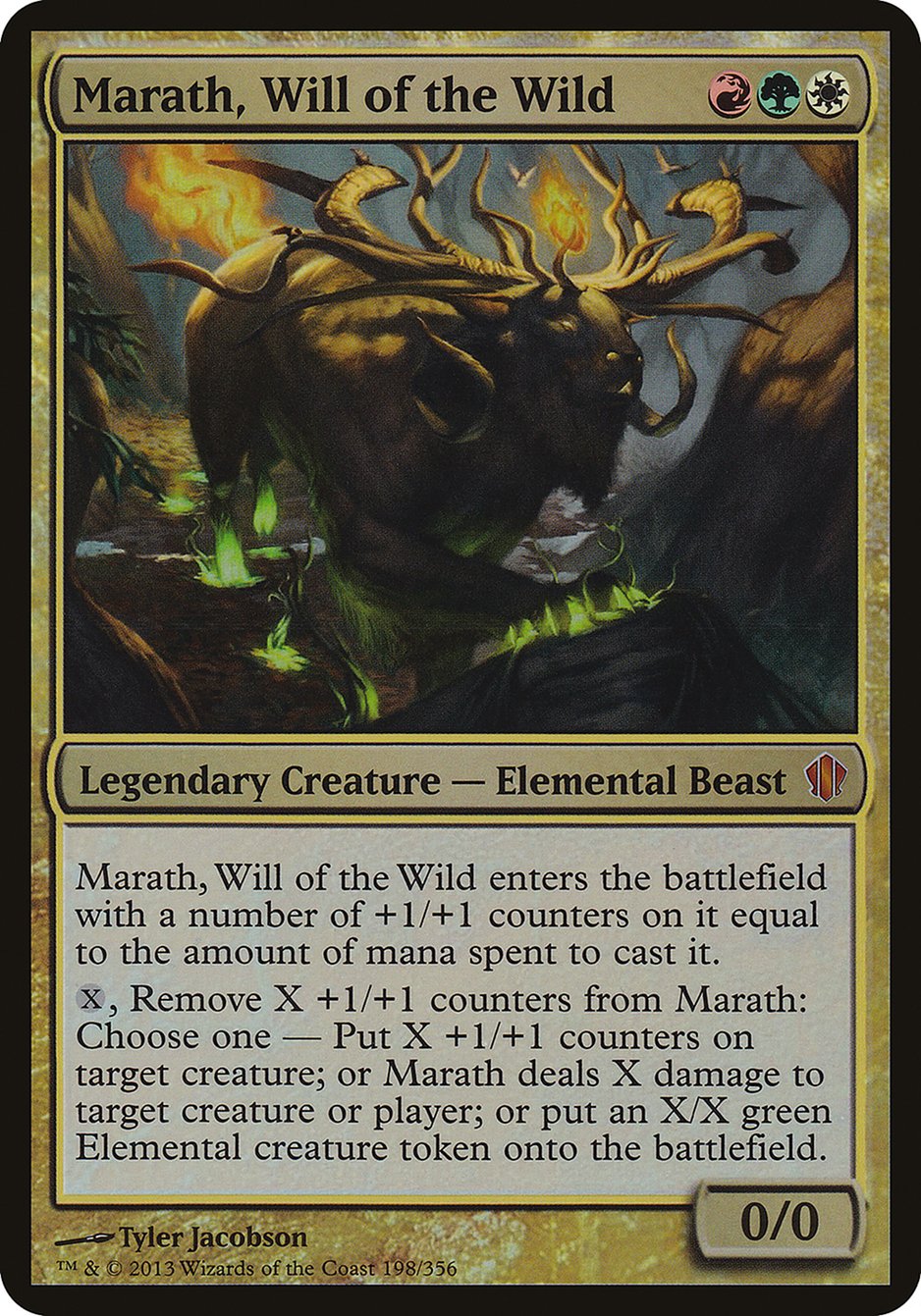 Marath, Will of the Wild (Oversized) [Commander 2013 Oversized] | Impulse Games and Hobbies