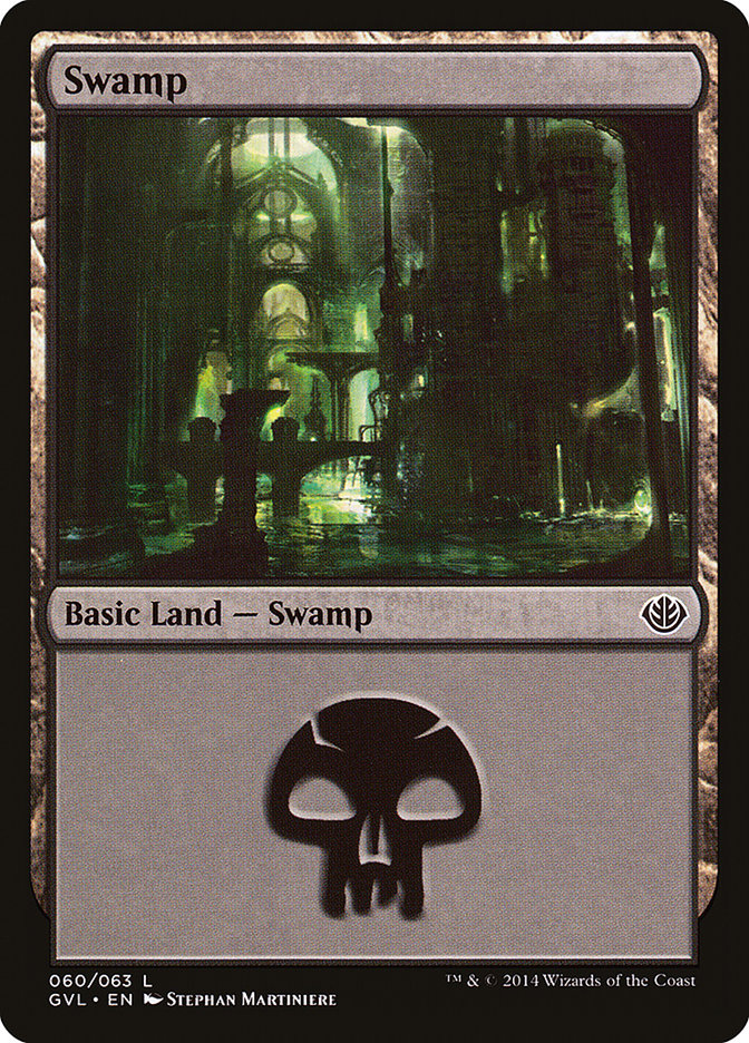 Swamp (60) (Garruk vs. Liliana) [Duel Decks Anthology] | Impulse Games and Hobbies