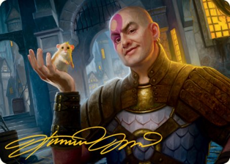 Minsc, Beloved Ranger Art Card (Gold-Stamped Signature) [Dungeons & Dragons: Adventures in the Forgotten Realms Art Series] | Impulse Games and Hobbies