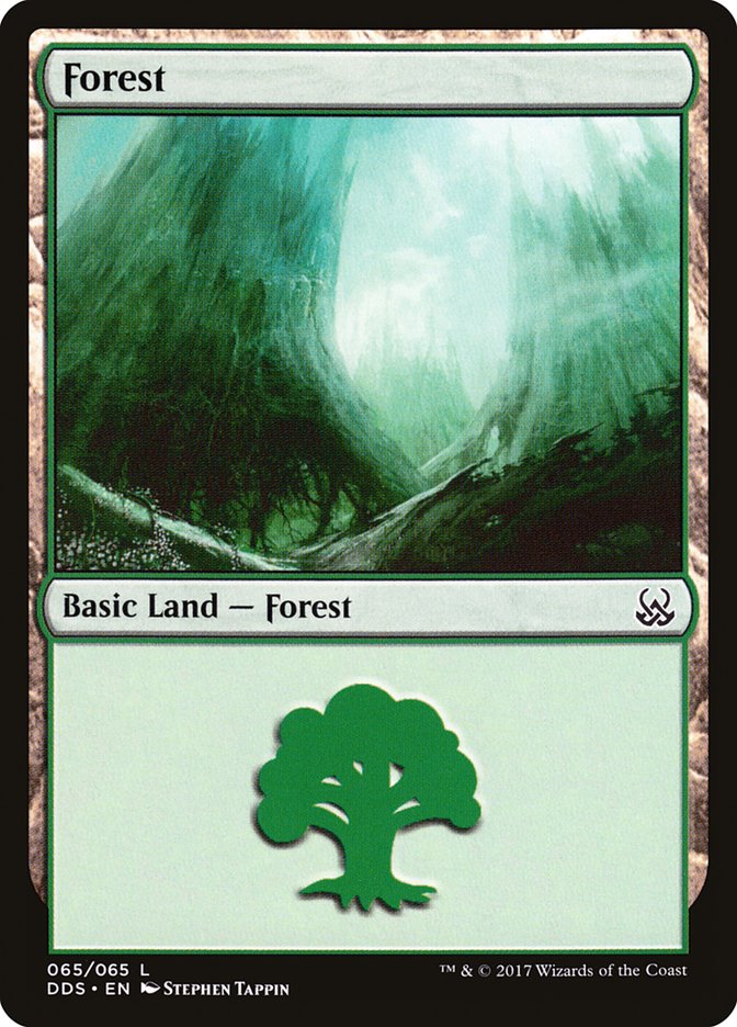 Forest (65) [Duel Decks: Mind vs. Might] | Impulse Games and Hobbies