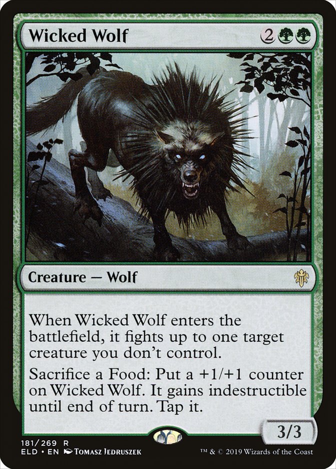 Wicked Wolf [Throne of Eldraine] | Impulse Games and Hobbies