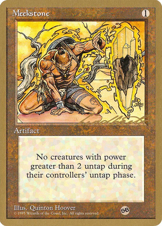 Meekstone (Leon Lindback) (SB) [Pro Tour Collector Set] | Impulse Games and Hobbies