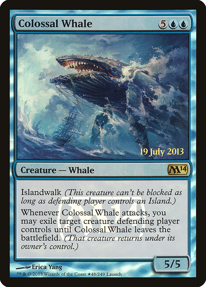 Colossal Whale [Magic 2014 Prerelease Promos] | Impulse Games and Hobbies