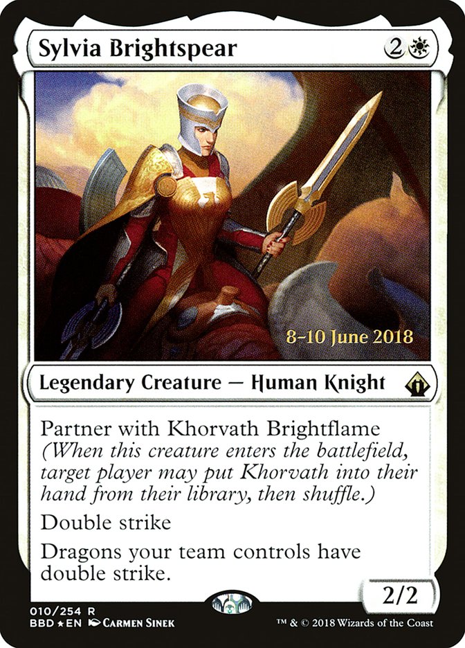 Sylvia Brightspear [Battlebond Prerelease Promos] | Impulse Games and Hobbies