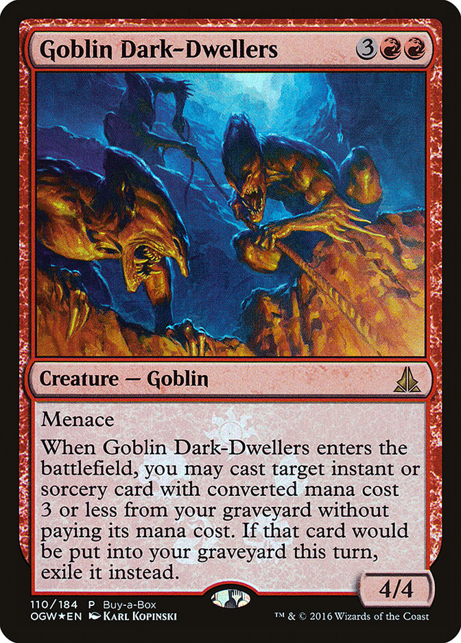 Goblin Dark-Dwellers (Buy-A-Box) [Oath of the Gatewatch Promos] | Impulse Games and Hobbies