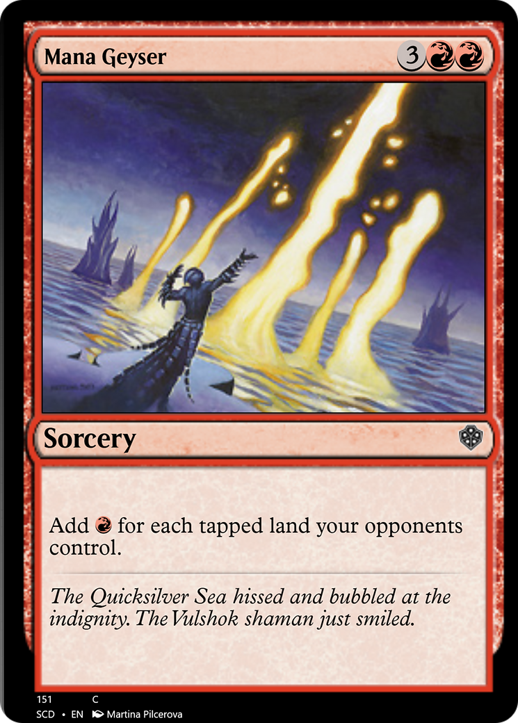Mana Geyser [Starter Commander Decks] | Impulse Games and Hobbies