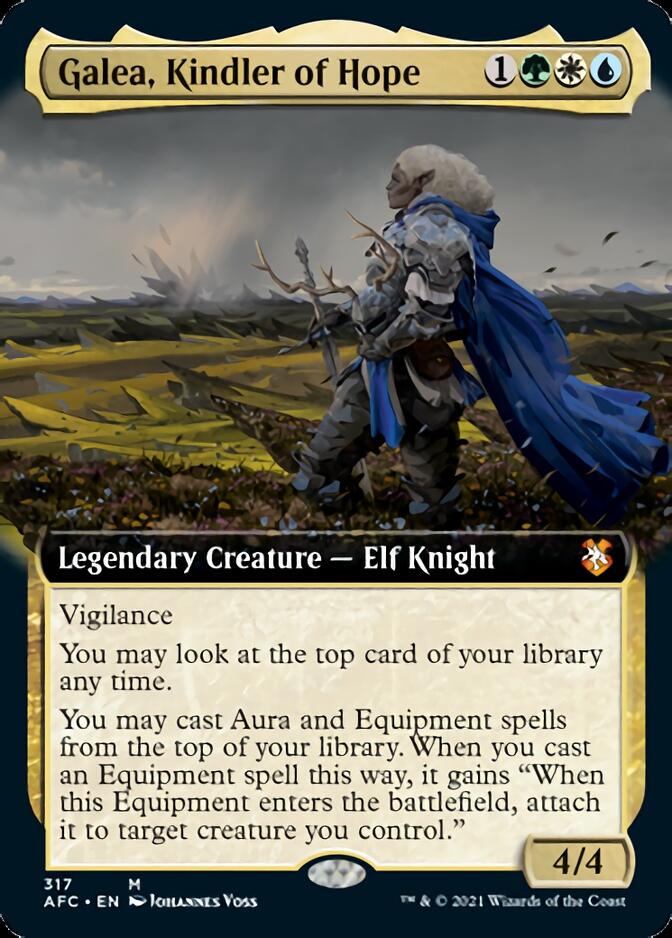 Galea, Kindler of Hope (Extended) [Dungeons & Dragons: Adventures in the Forgotten Realms Commander] | Impulse Games and Hobbies