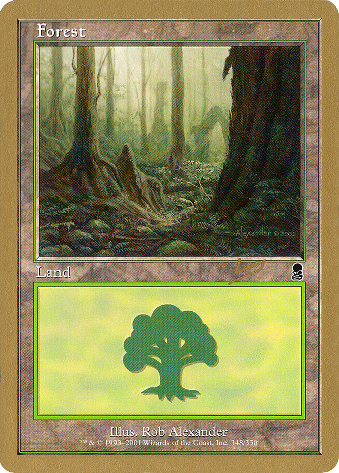 Forest (rl348) (Raphael Levy) [World Championship Decks 2002] | Impulse Games and Hobbies