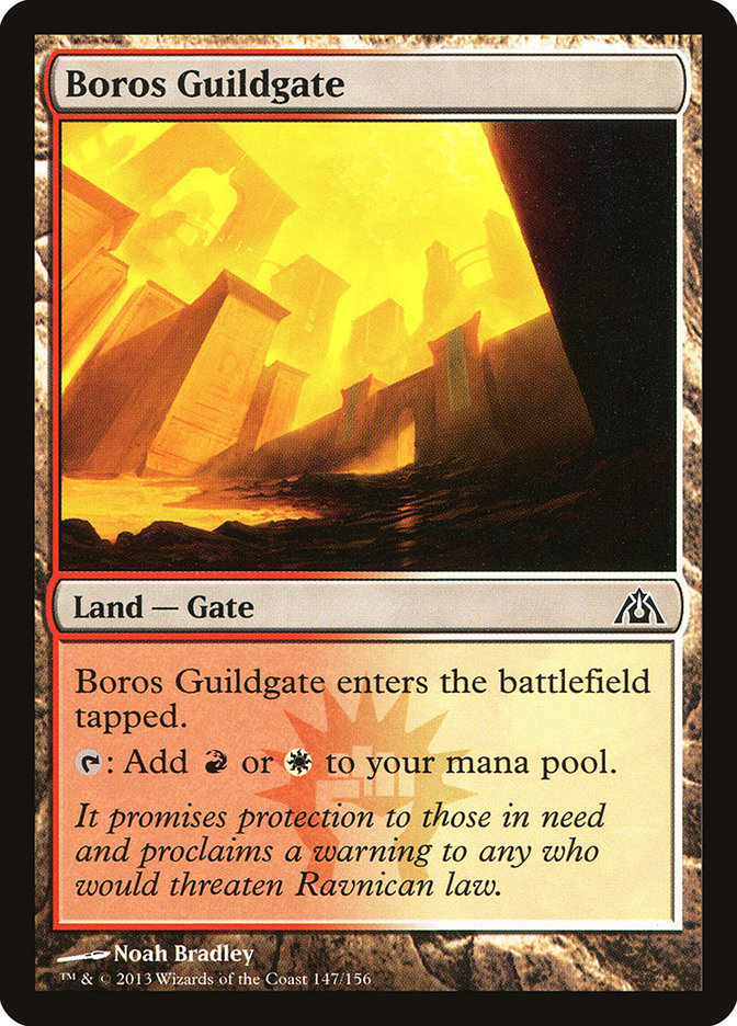 Boros Guildgate [Dragon's Maze] | Impulse Games and Hobbies
