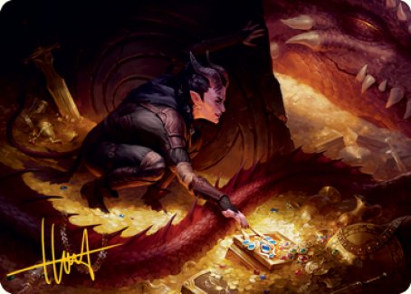 Hoard Robber Art Card (Gold-Stamped Signature) [Dungeons & Dragons: Adventures in the Forgotten Realms Art Series] | Impulse Games and Hobbies