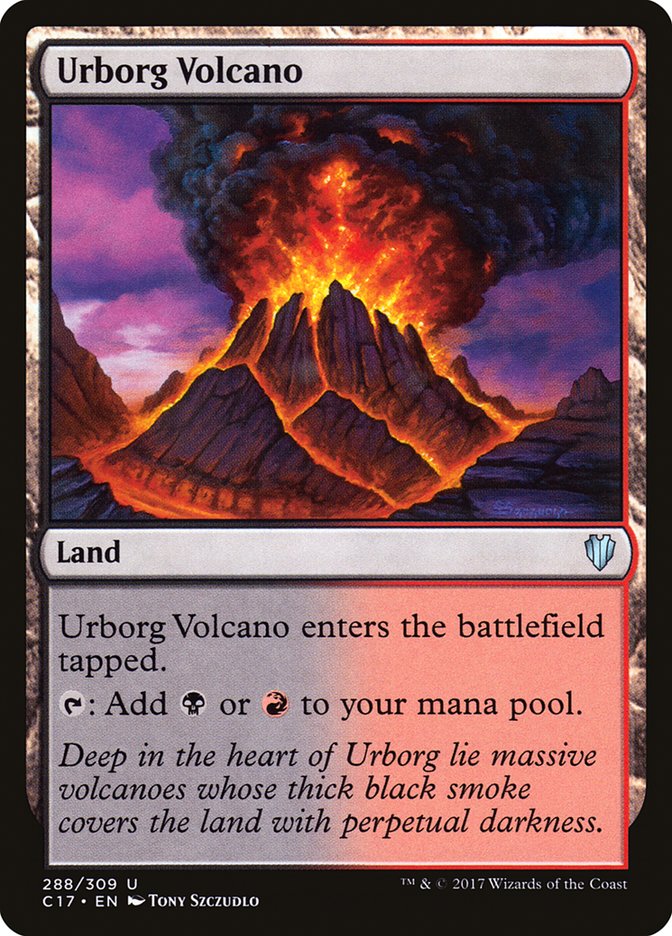 Urborg Volcano [Commander 2017] | Impulse Games and Hobbies