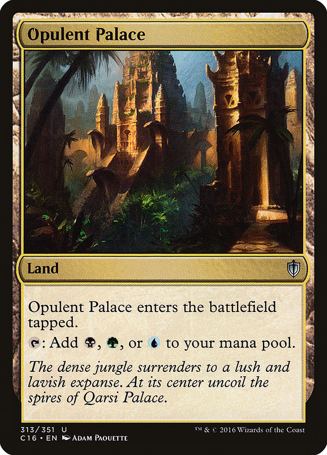 Opulent Palace [Commander 2016] | Impulse Games and Hobbies