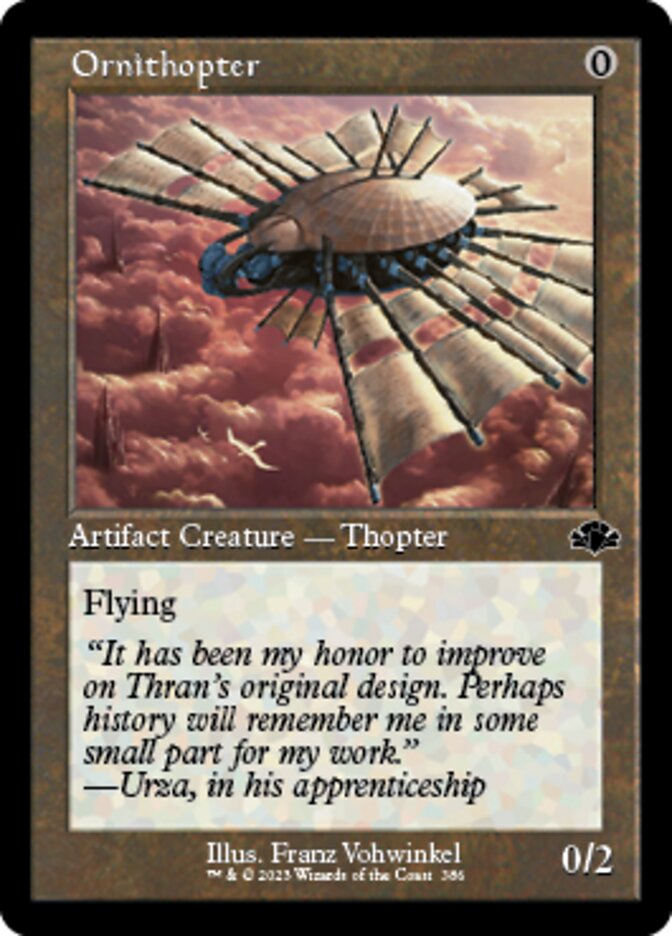 Ornithopter (Retro) [Dominaria Remastered] | Impulse Games and Hobbies