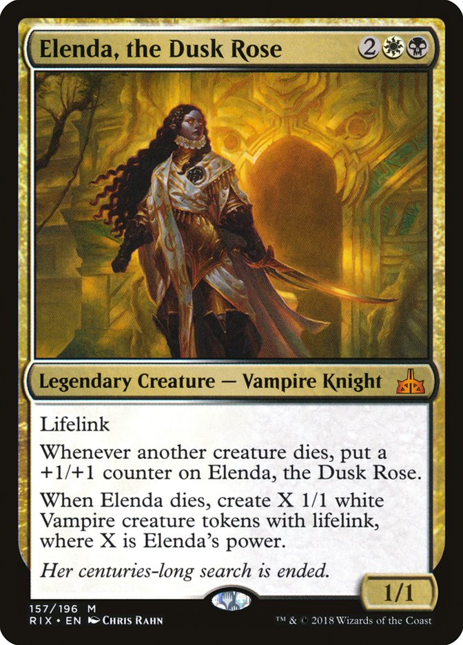 Elenda, the Dusk Rose [Rivals of Ixalan] | Impulse Games and Hobbies