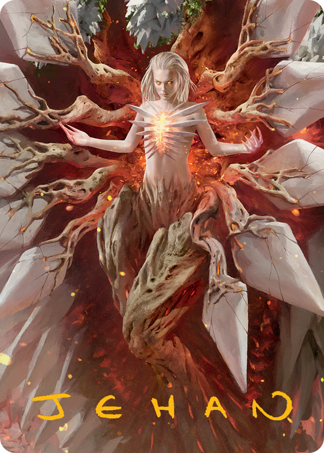 Wrenn and Realmbreaker Art Card (Gold-Stamped Signature) [March of the Machine Art Series] | Impulse Games and Hobbies