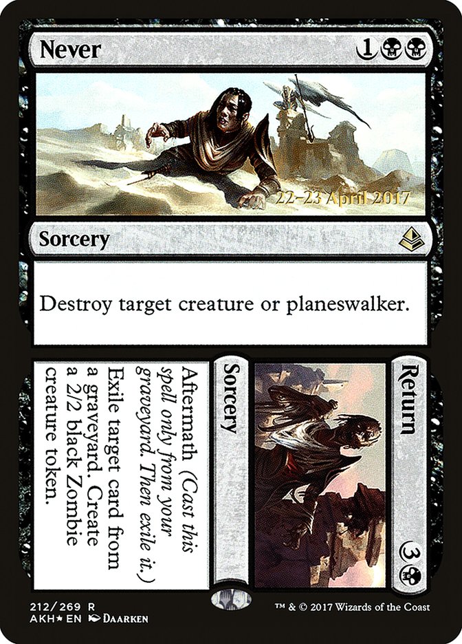 Never // Return [Amonkhet Prerelease Promos] | Impulse Games and Hobbies