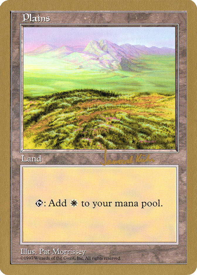 Plains (jk433) (Janosch Kuhn) [World Championship Decks 1997] | Impulse Games and Hobbies